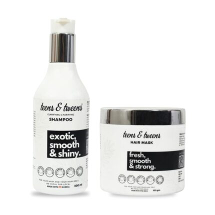 Hair Care Combo - Set of 2 | Clarifying & Purifying Shampoo 300ml&Hair Mask100g (400 ml)