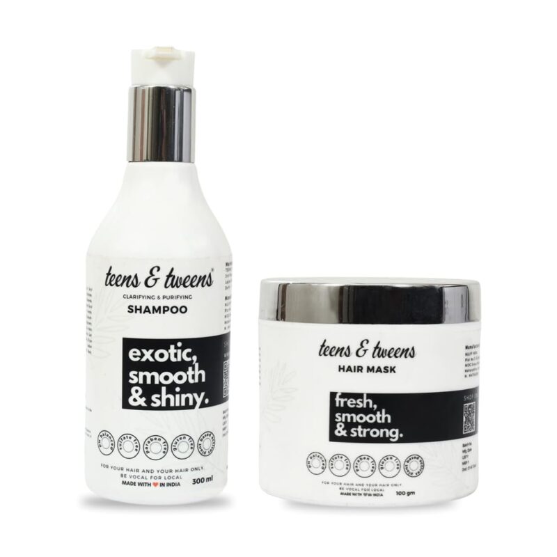 Teens & Tweens Haircare Combo Shampoo and Mask for 7–18 Years