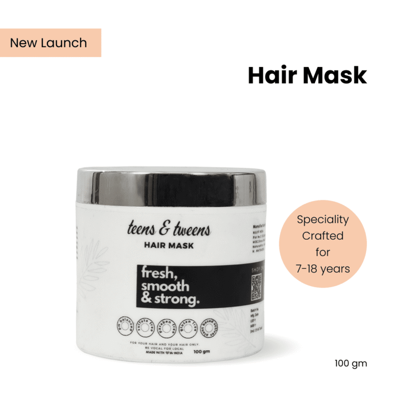 hair mask for kids and teens 7–18 years