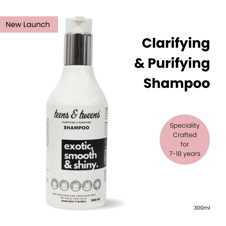 teens & tweens clarifying shampoo 7–18